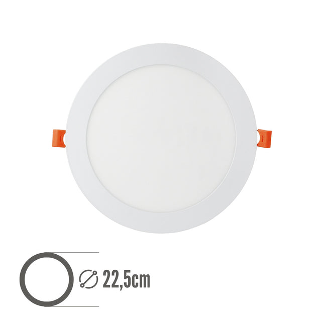 Downlight LED empotrar 20 watt 1800 lumenes 3000K