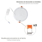 Spring for downlight rl-pl-r (2 units)