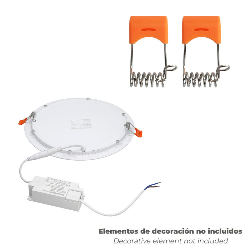 Muelle para downlight RL-PL-r (2 unidades)