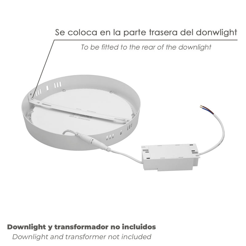 Soporte de techo para downlight RL-SL-r