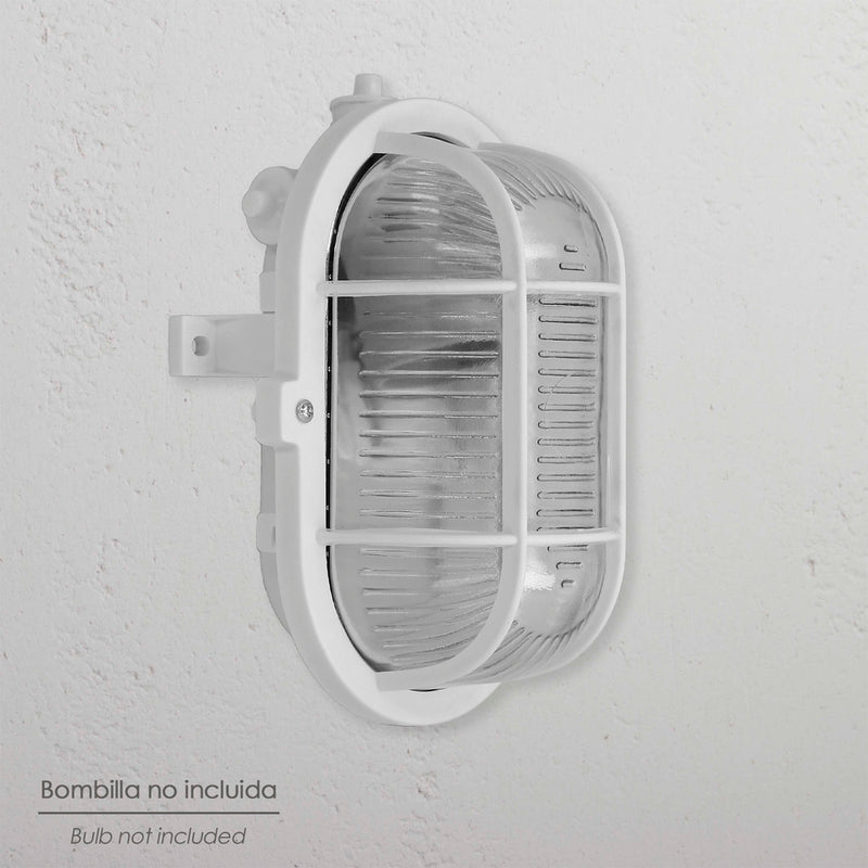 Plafon blanco E27 IP44