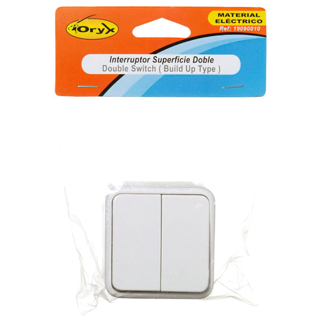 Interruptor oryx superficie doble