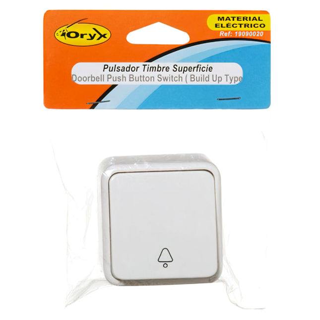 Pulsador oryx timbre superficie