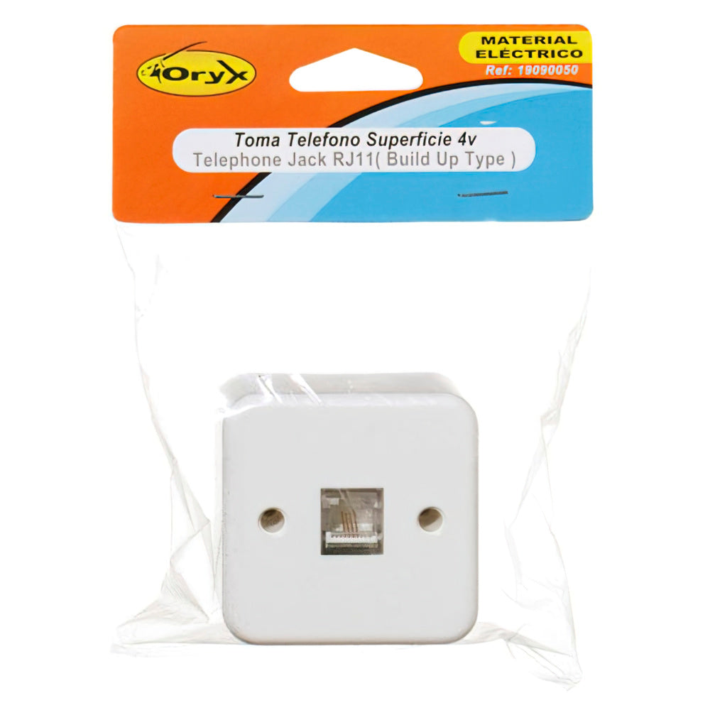 Toma teléfono oryx superficie 4v