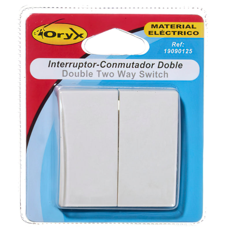 Interruptor / conmutador oryx doble (mecanismo)