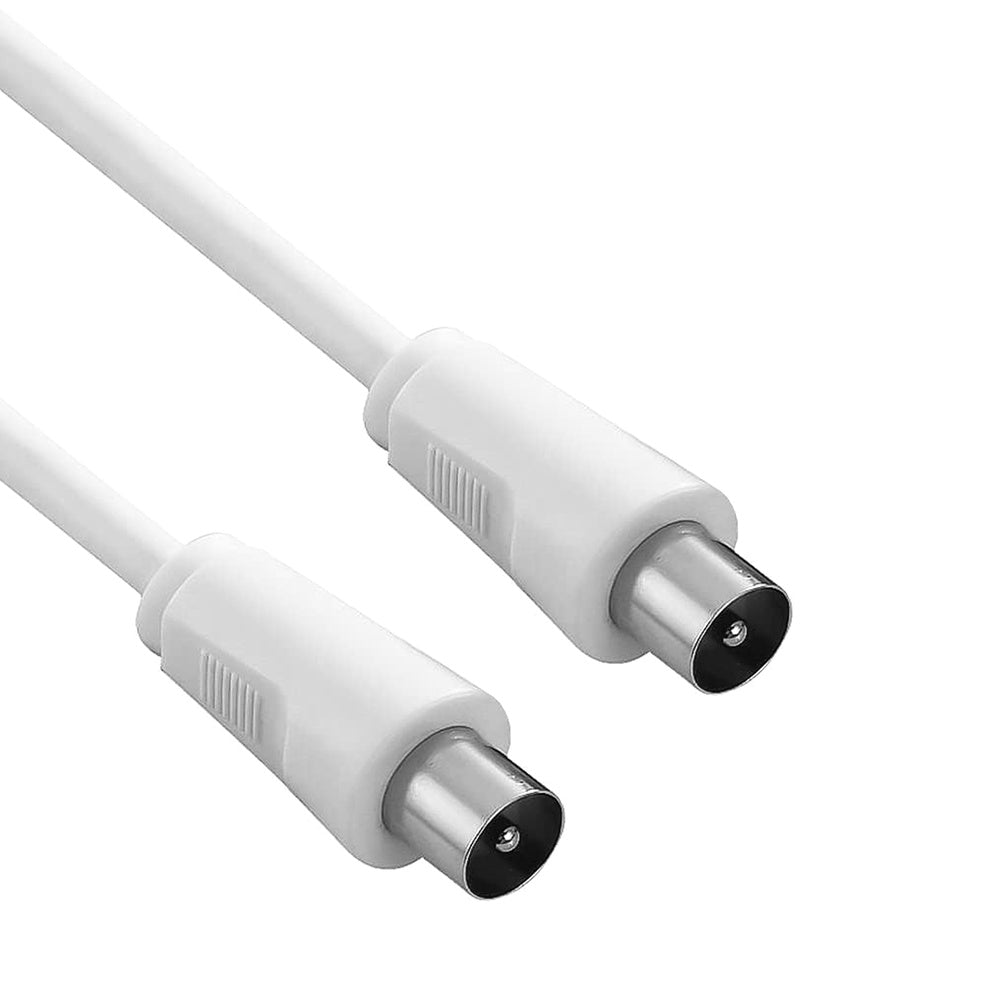 TV Extension - video. 2 meters 9.5 mm plug with male-female adapter