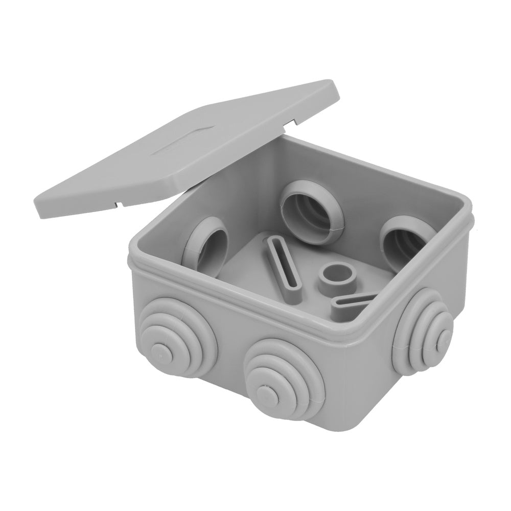Caja estanca superficie con clip 80x80x40 mm