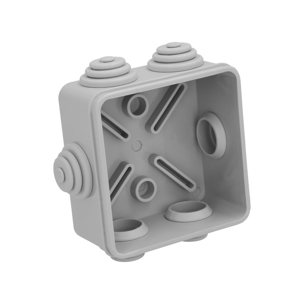 Caja estanca superficie con clip 80x80x40 mm