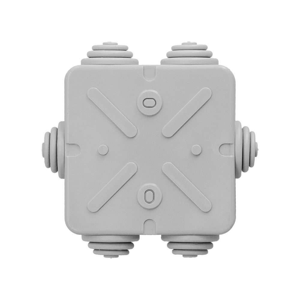 Caja estanca superficie con clip 80x80x40 mm