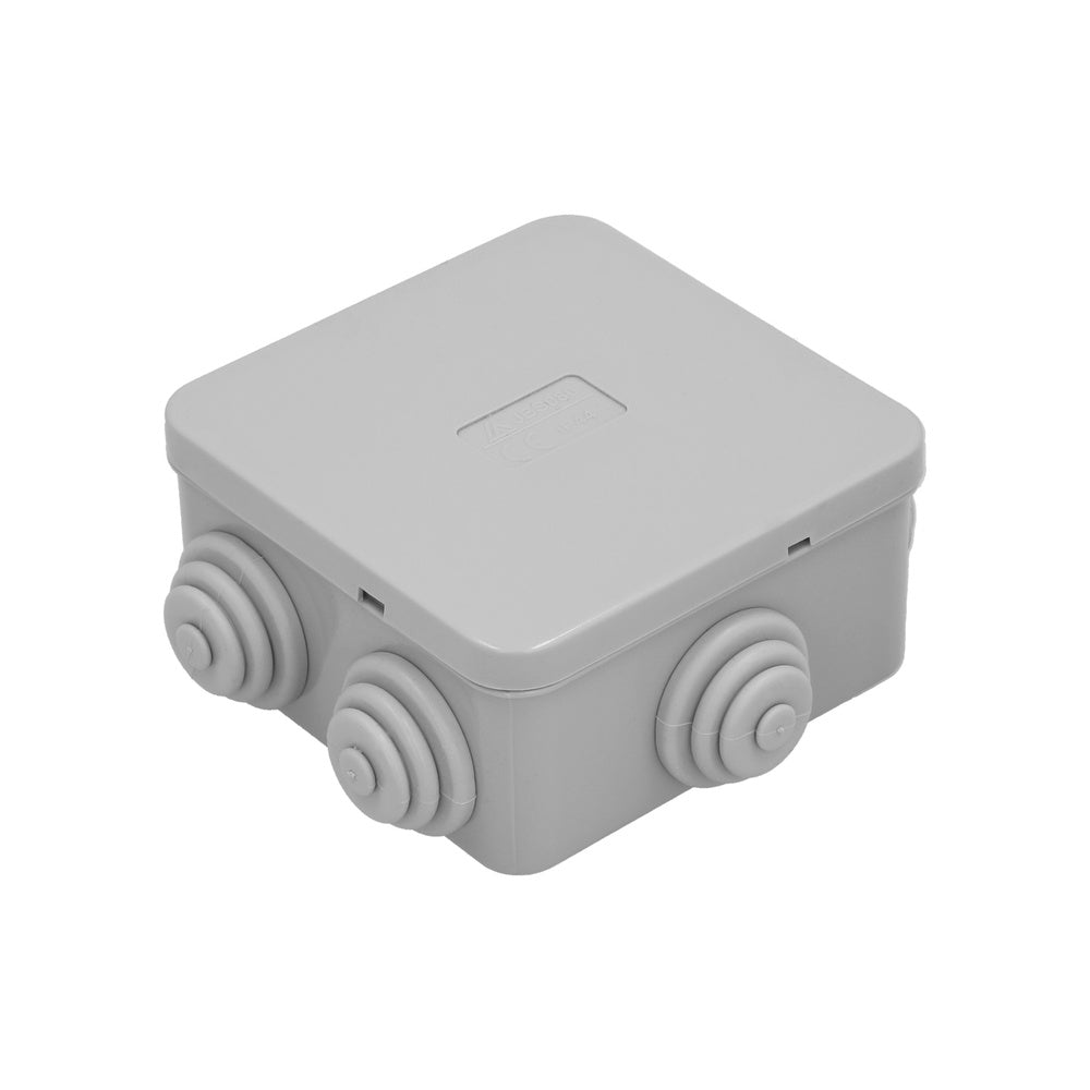 Caja estanca superficie con clip 80x80x40 mm
