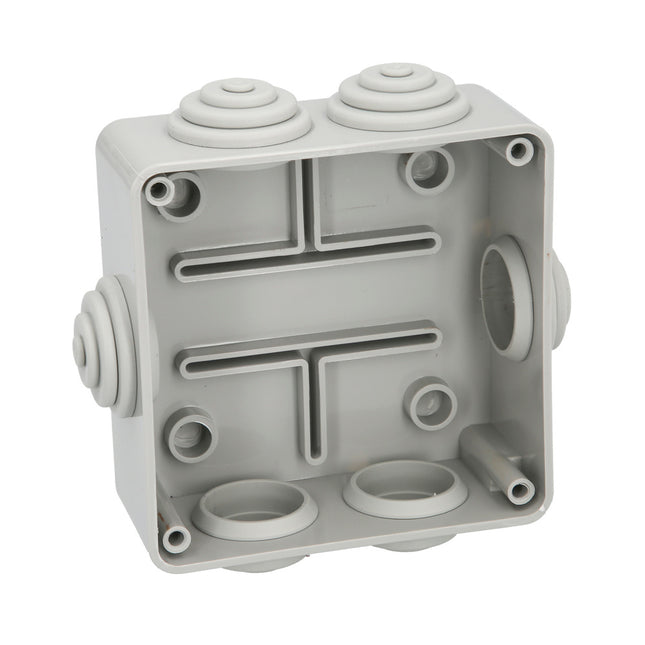 Caja estanca superfie con tornillos 100 x 100 x 50 mm