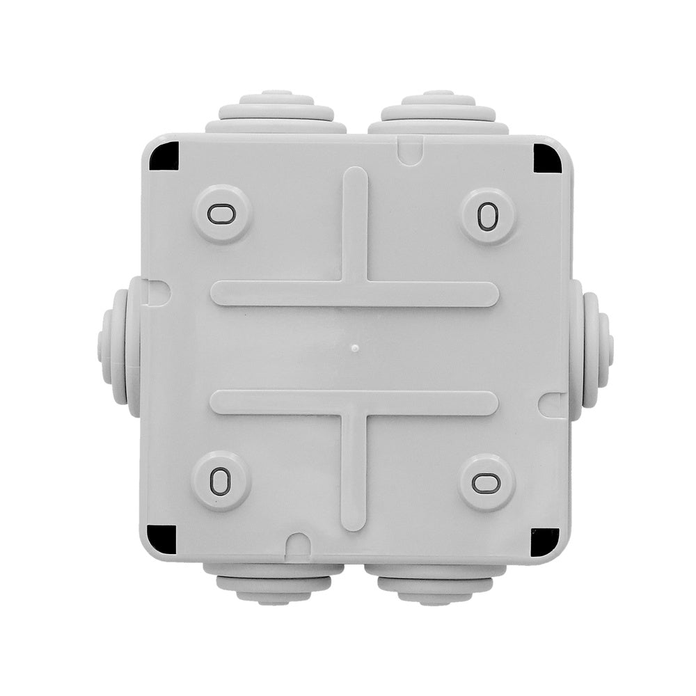 Surface waterproof box with screws 100 x 100 x 50 mm