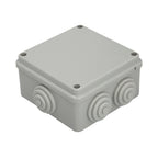 Caja estanca superficie con tornillos 100 x 100 x 50 mm