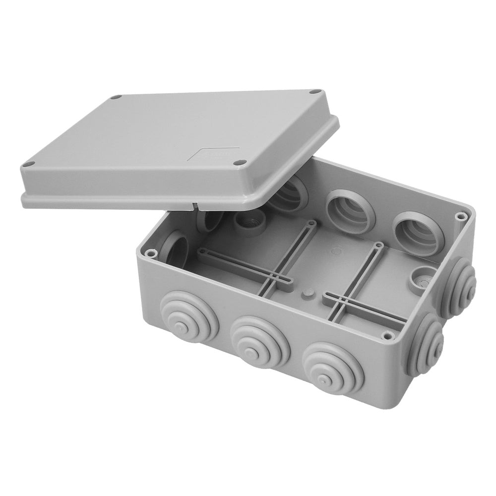 Caja estanca superficie con tornillos 150 x 110 x 70 mm.