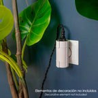 Adaptador doble schuko 16 a 250 v.
