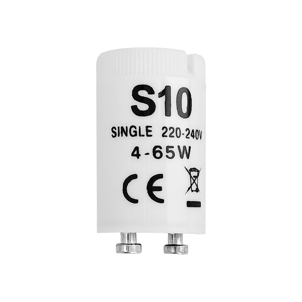 Arrancador 4 - 65 watt. Arrancador fluorescente, arrancador para tubo fluorescente, arrancador de arranque rápido.