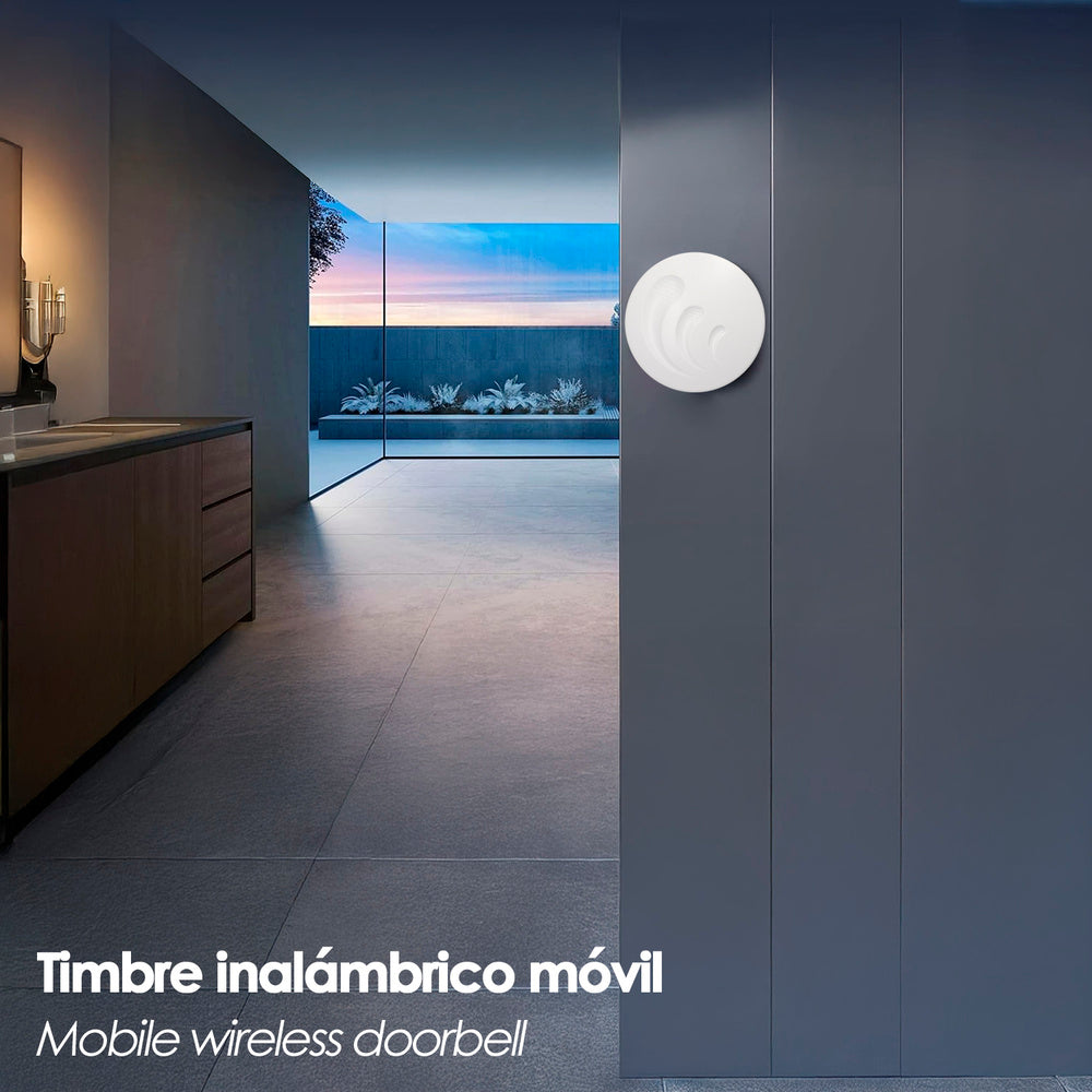 Timbre inalámbrico 1 melodía.