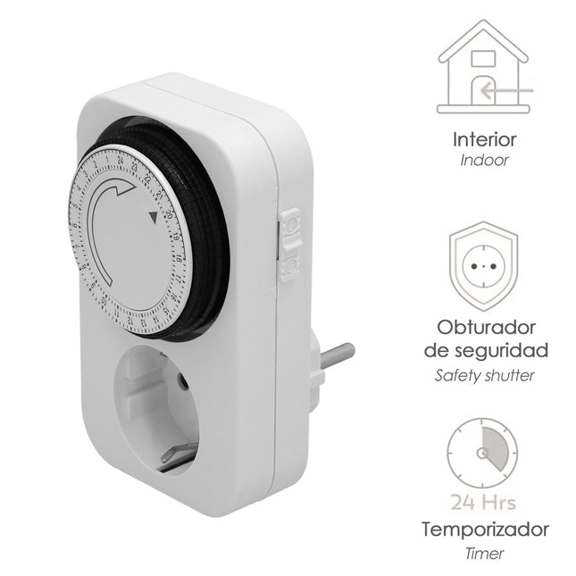 Programador analogico 16A 250V