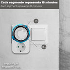 Programador analógico 16a 250v
