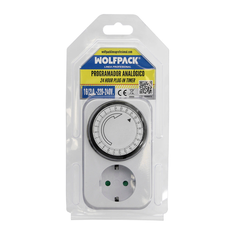 Programador analógico 16a 250v