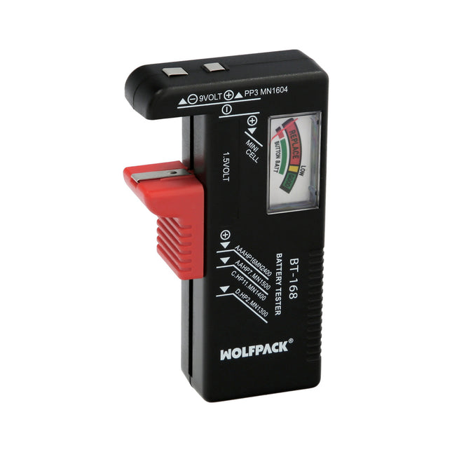 Comprobador de carga de pilas