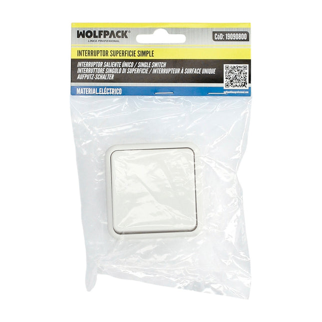 Interruptor superficie simple