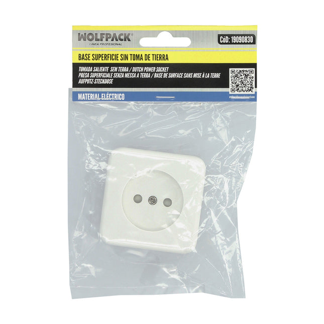 Base superficie sin toma tierra
