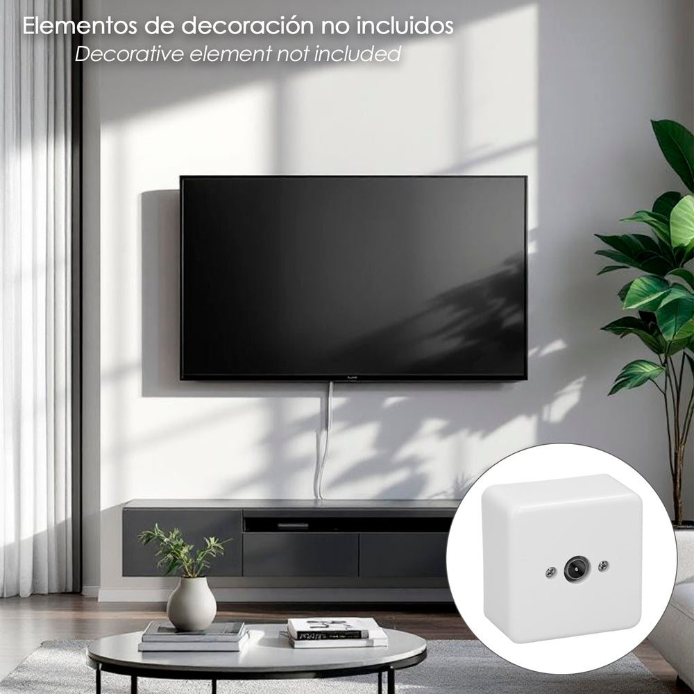 TV surface socket