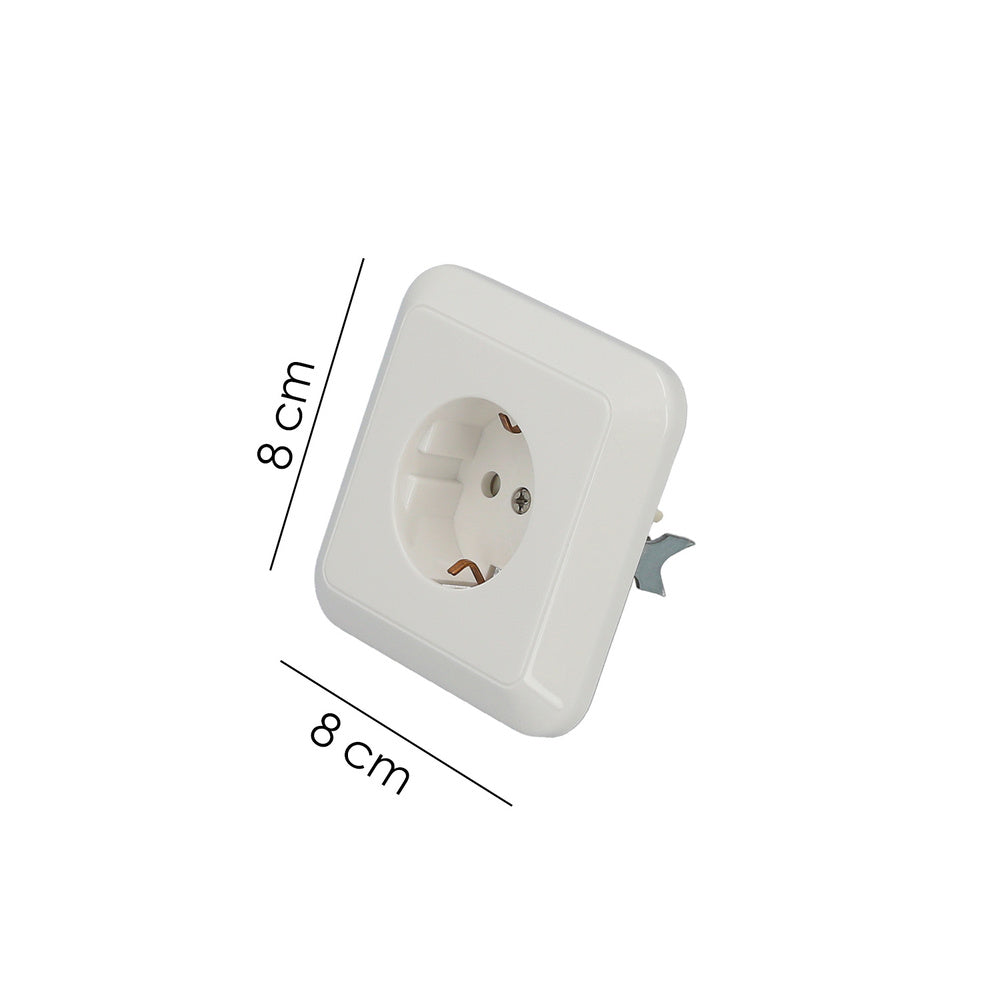 Base empotrar blanco