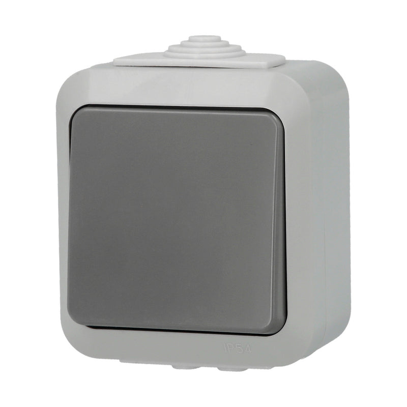 Interruptor conmutador con tapa simple