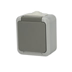 Base con tapa gris