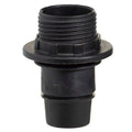 Lampholder 4 A. E-14 with thread + black washer