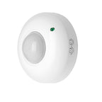 Detector de movimiento por infrarrojos con sensor crepuscular 360°. Ajustable