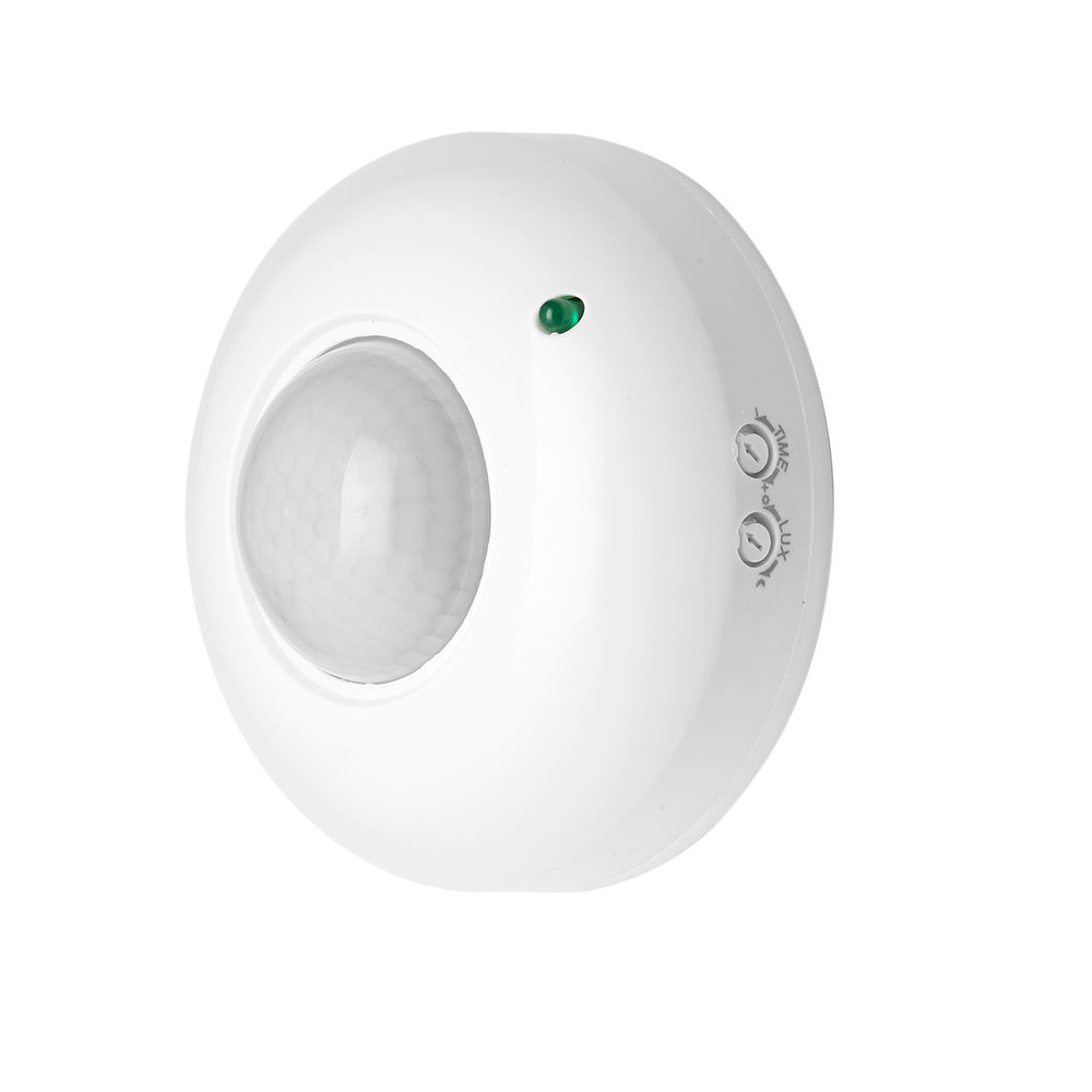 360° infrared motion detector with twilight sensor. Adjustable