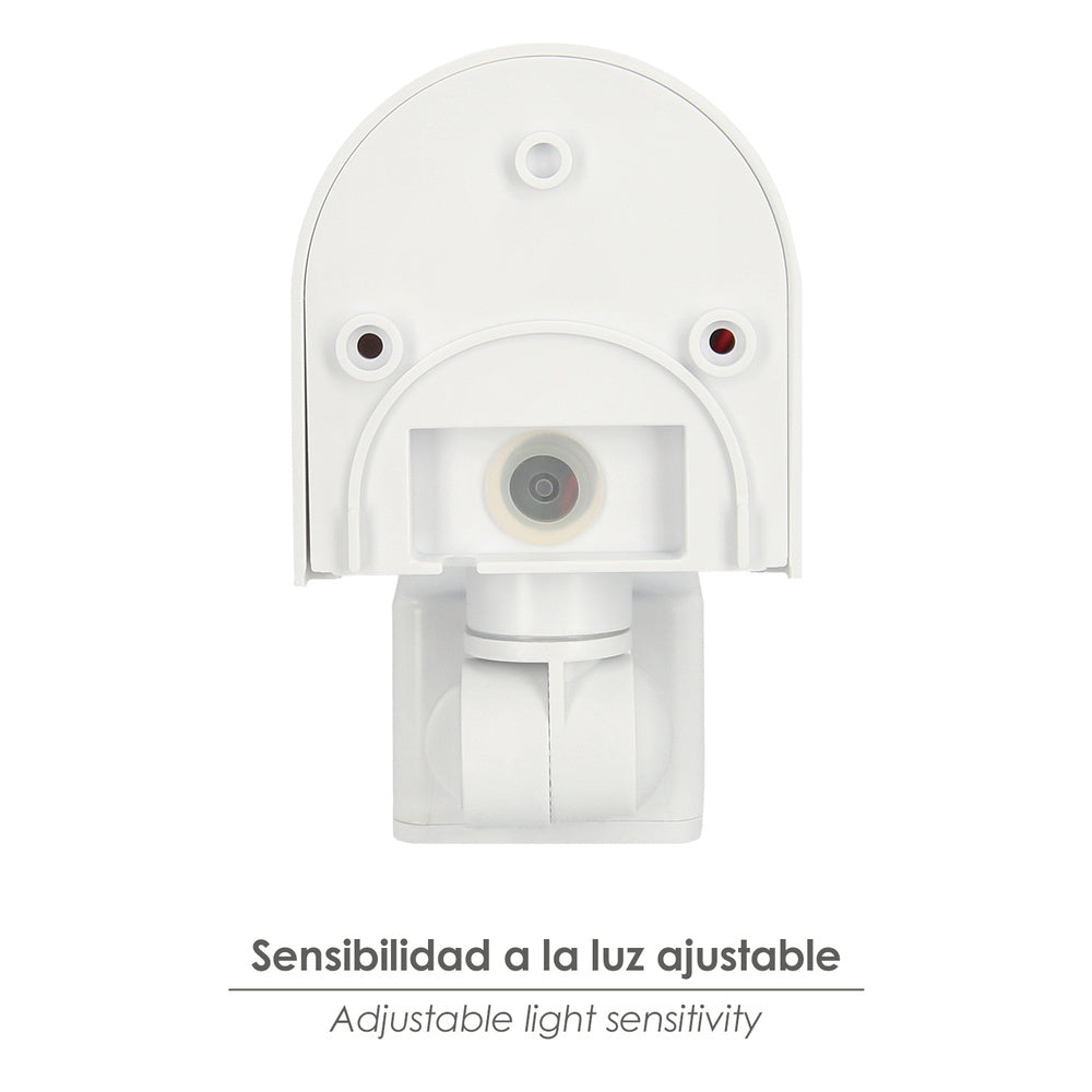 Detector de presencia crepuscular regulable