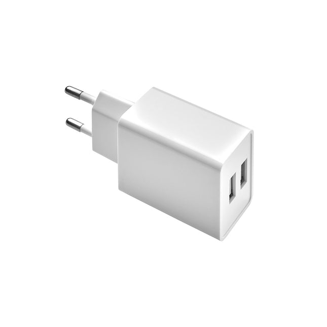 Cargador USB dos tomas 2.1 amperios. 5 v. adaptador enchufe USB cargador USB de pared, android, iphone, smartphones, tablets