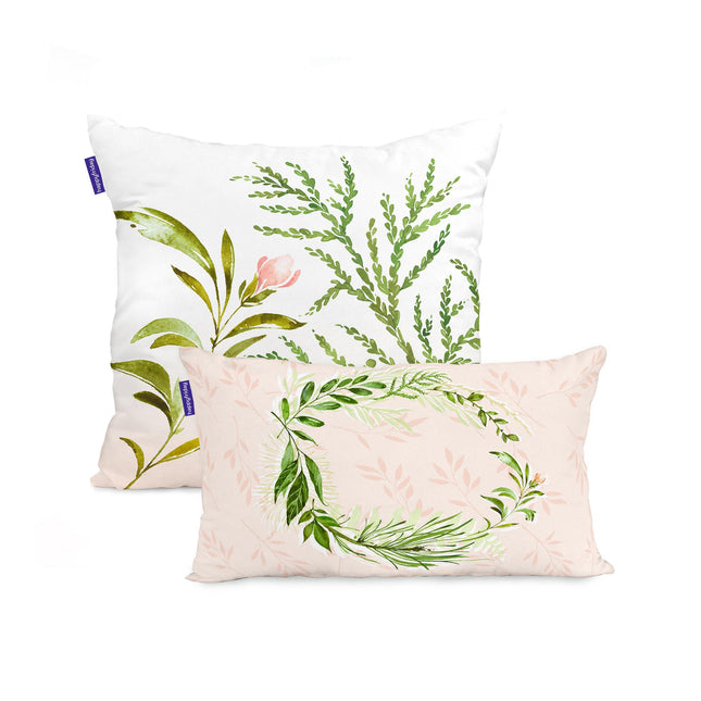 Herbal Funda de cojín 50x50 + 50x30 cm
