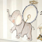 Vinilo decorativo infantil banda musical | pintado a mano