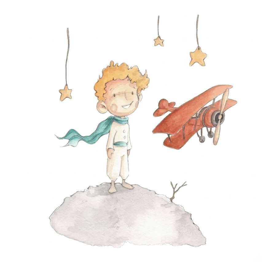 Vinilo decorativo Little Prince | Para decoración infantil