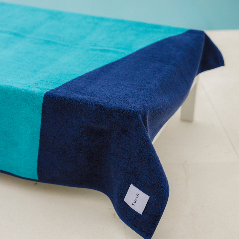 SWELL - Toalla de playa de algodón orgánico con bolsillo4Home & Garden > Linens & Bedding > Towels > Beach Towels