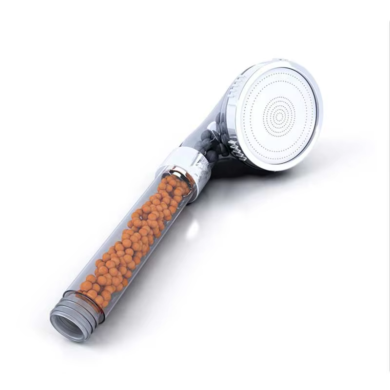 Cabezal de ducha con bolitas iónicas y mineralizadasCabezales de duchaHardware > Plumbing > Plumbing Fixture Hardware & Parts > Shower Parts > Shower Heads > Handheld Shower Heads