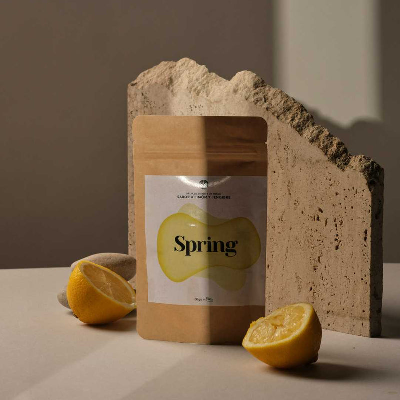 Pasta de dientes en polvo limón y jengibre recarga ecológica