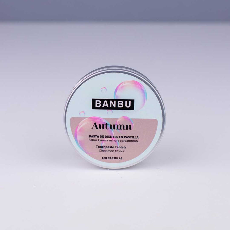 Pasta de dientes en pastilla para una higiene bucal natural