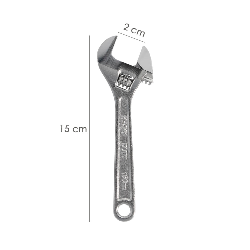 Llave ajustable moleta 6" / 150 mm llave inglesa, llave apriete, llave ajustable