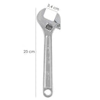 Llave ajustable moleta 10" / 250 mm llave inglesa, llave apriete, llave ajustable