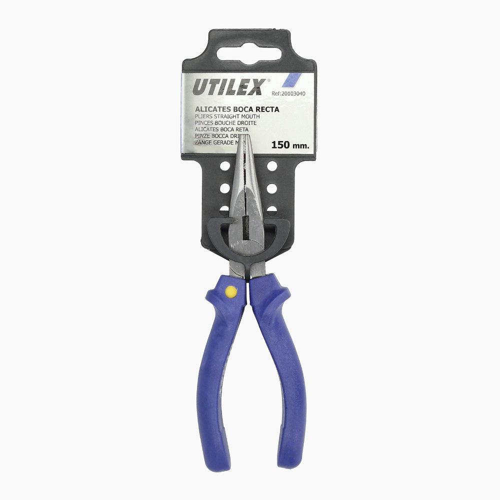Alicates utilex boca  recta     150 mm