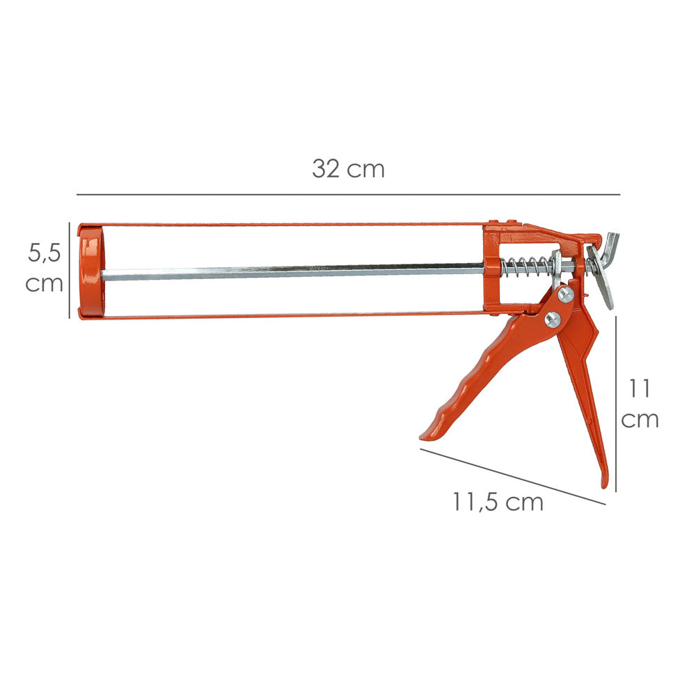 Pistola silicona esqueleton
