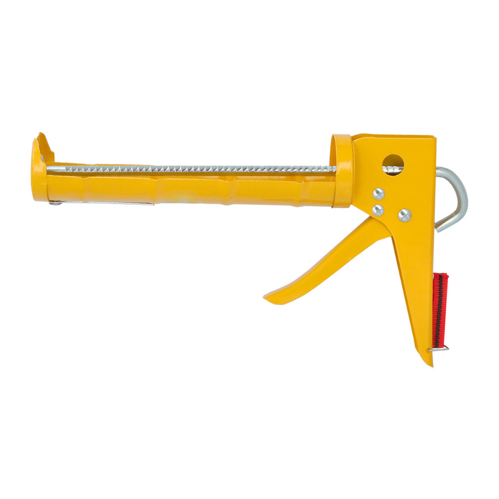 Pistola silicona amarilla, pistola selladora, pistola selladora silicona, pistola calafateo, pistola calafatear,