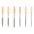 Juego limas hierro pequeñas surtido 6 piezas