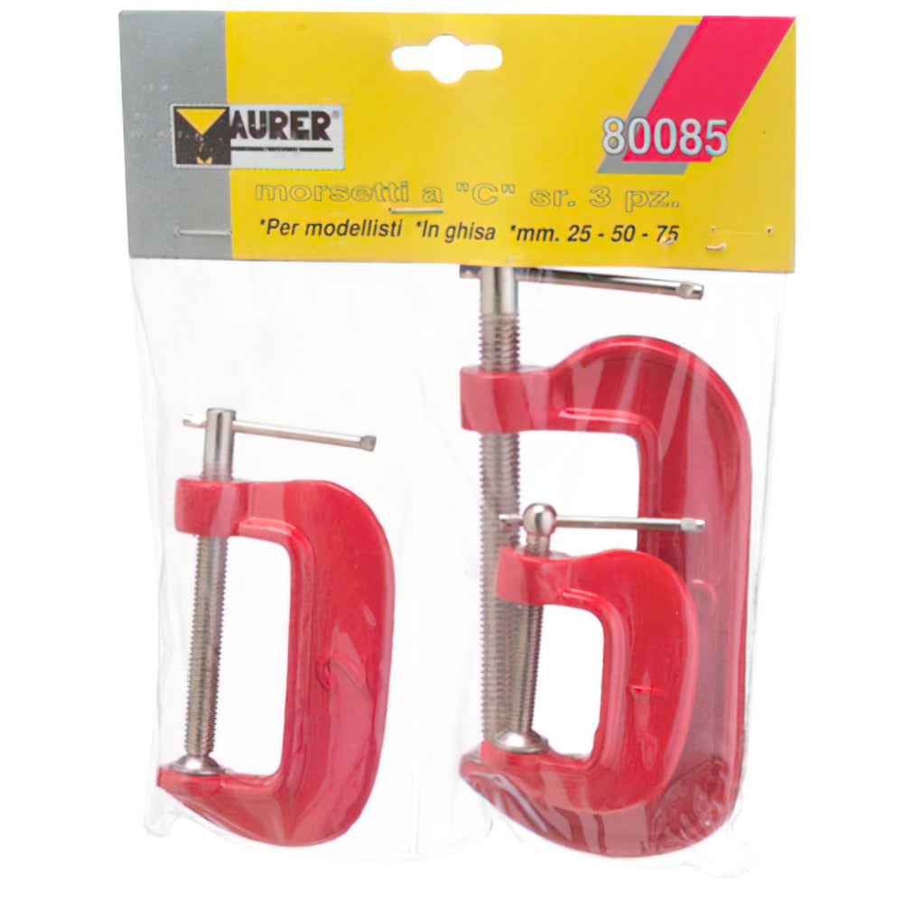 Juego torniquetes modelista maurer 3 piezas.